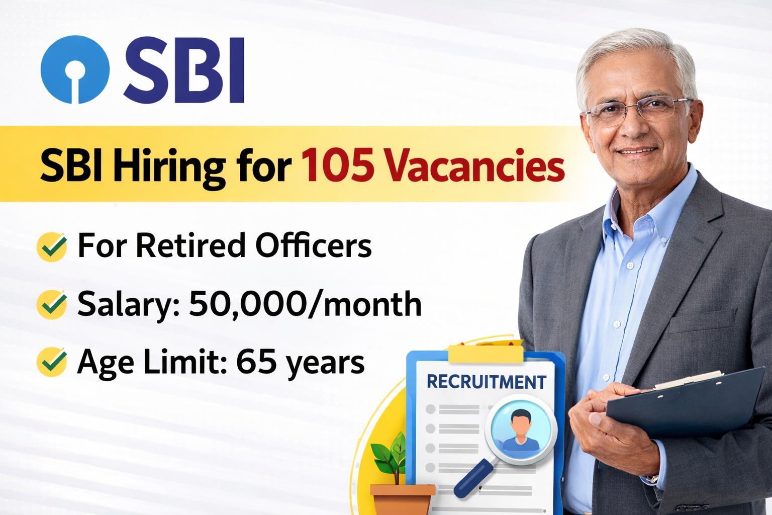 sbi bank vacancy