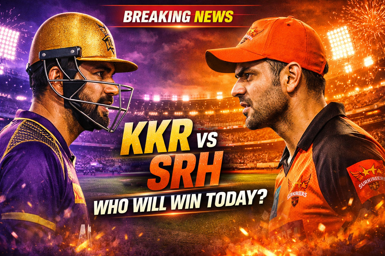 KKR vs SRH मैच प्रेडिक्शन 2026: आज कौन जीतेगा? आंकड़ों के साथ पूरा विश्लेषण