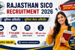 Rajasthan SICO Recruitment 2026