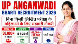 Anganwadi recruitment 2026