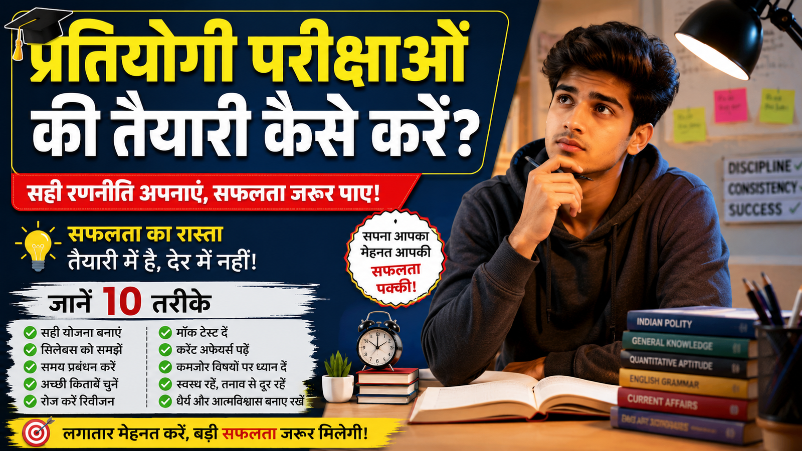 Competitive Exam Tips in Hindi