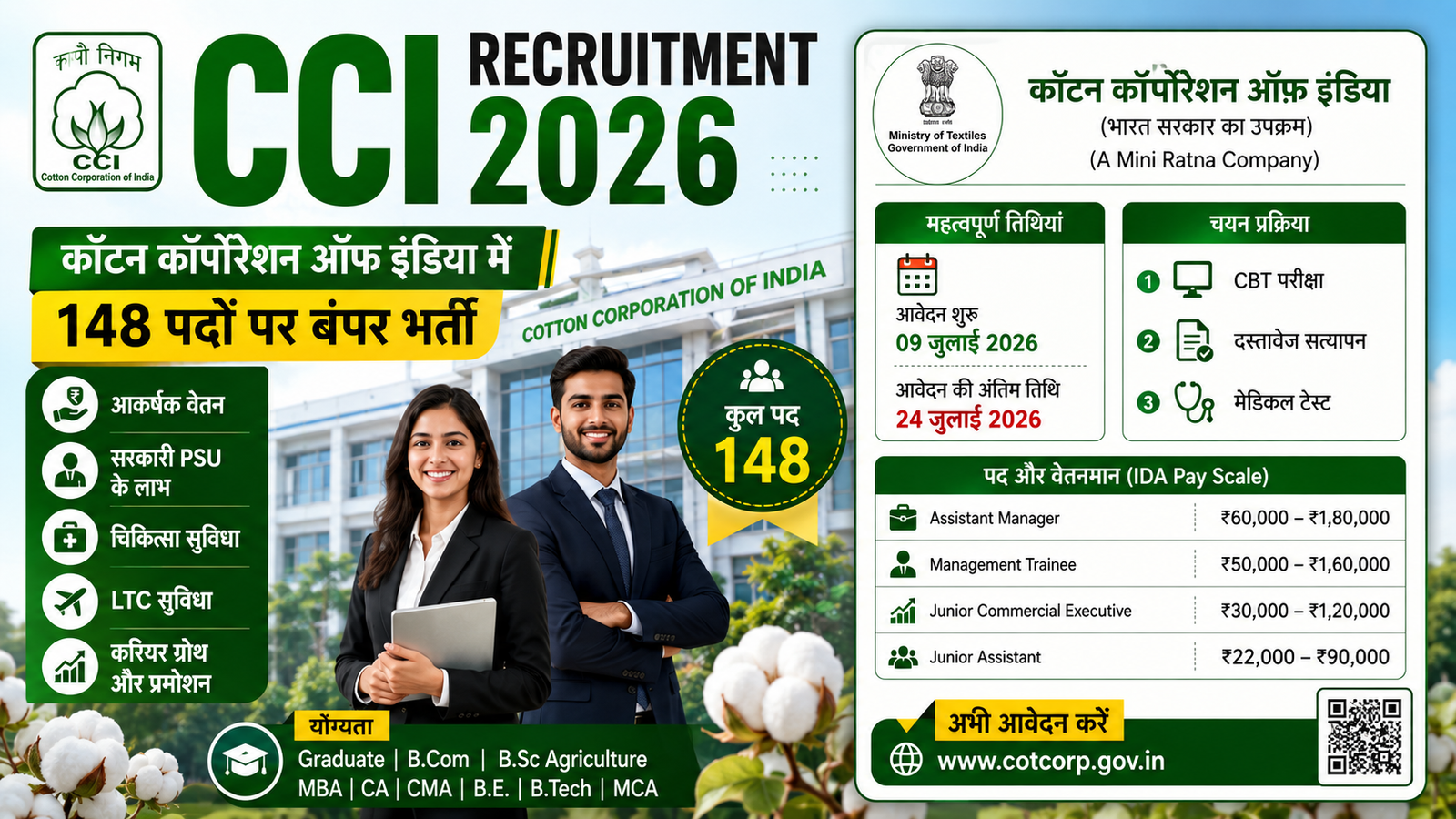 Cotton Corporation of India Recruitment 2026