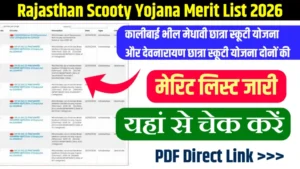 Rajasthan Scooty Yojana