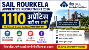 SAIL Apprentice Recruitment 2026