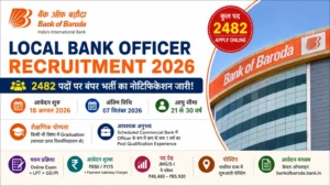 Bank of Baroda Local Bank Officer Recruitment 2026