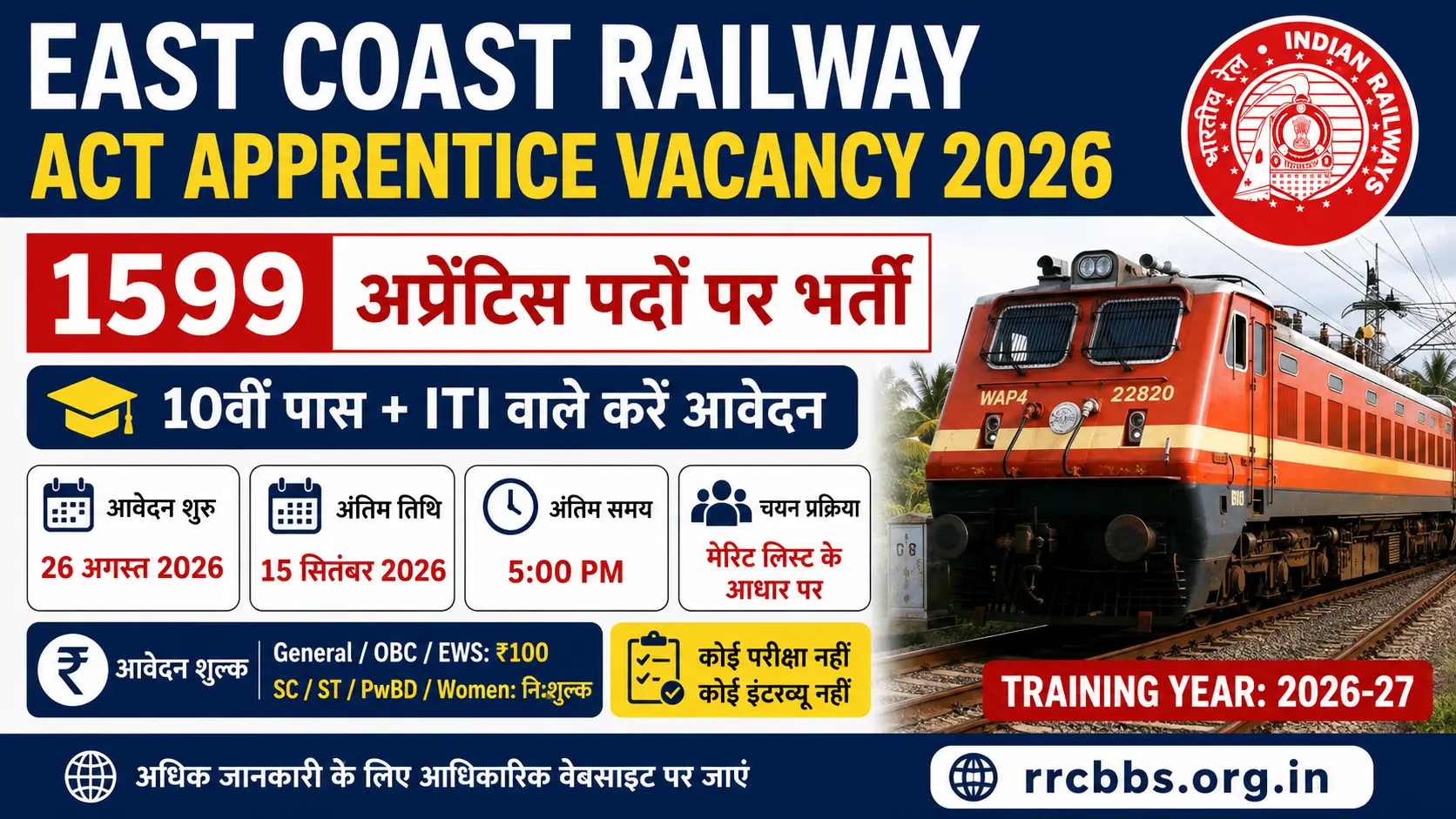 Railway Apprentice Recruitment 2026