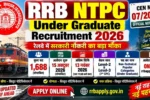 RRB NTPC Recruitment 2026