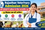 Rajasthan Veterinary Admission 2026