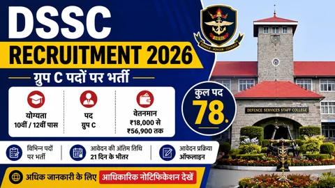 DSSC Recruitment 2026